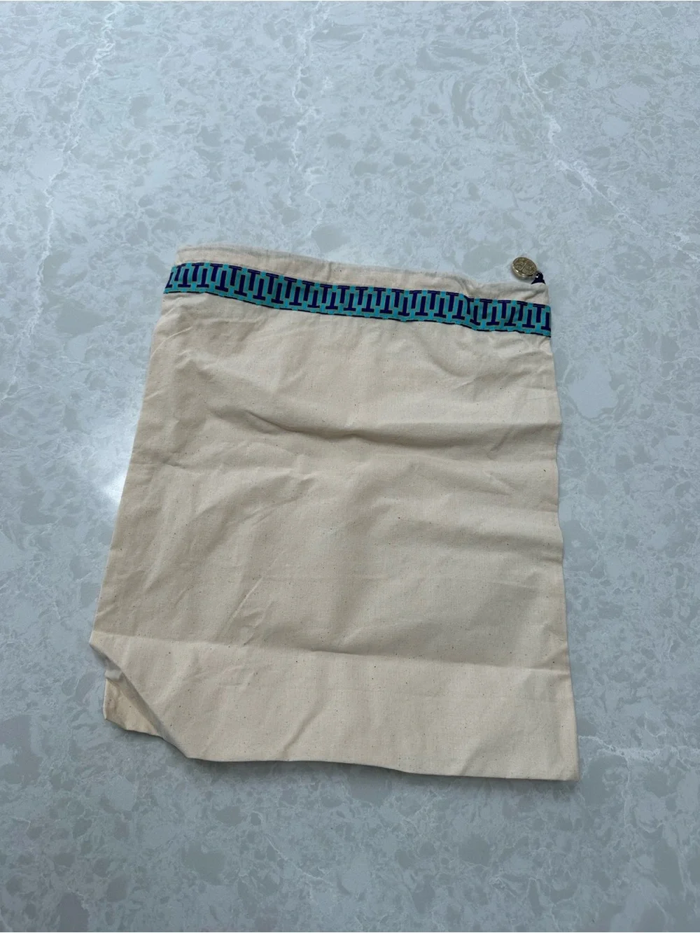 Tory Burch Beige Canvas Bag